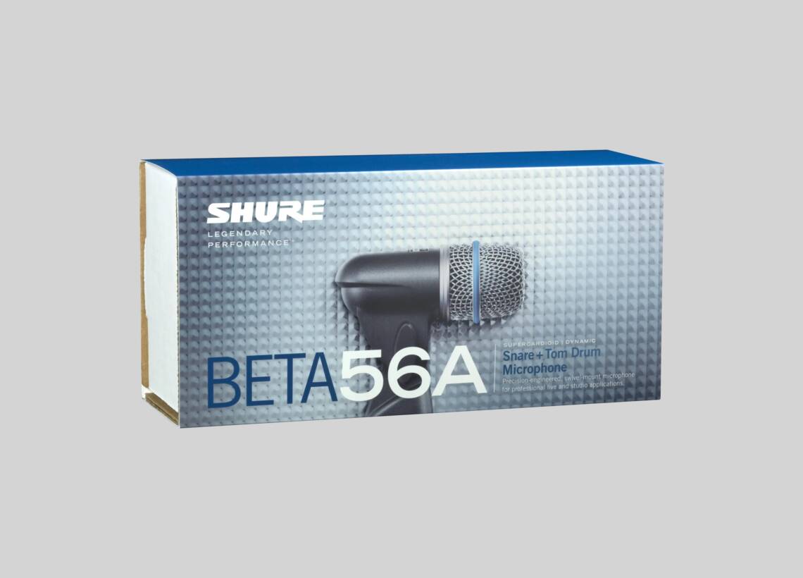 BETA 56A - Snare/Tom Microphone - Shure Europe