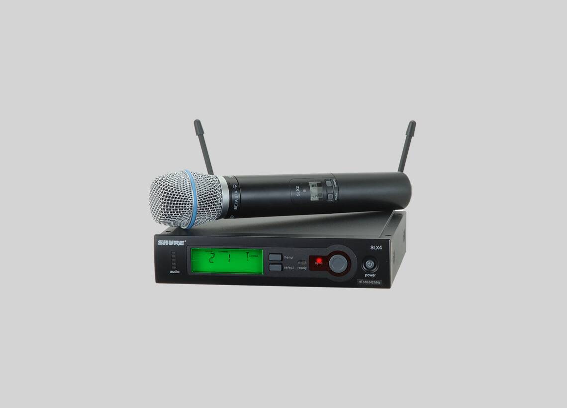 SLX SLX Wireless Systems Shure United Kingdom