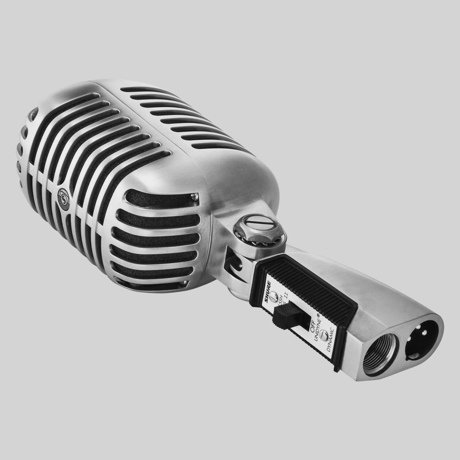 55sh II – Microphone classique rétro dynamique, ancien micro à bascule en  métal cardioïde unidirectionnel Vintage, Compatible avec support universel  - AliExpress