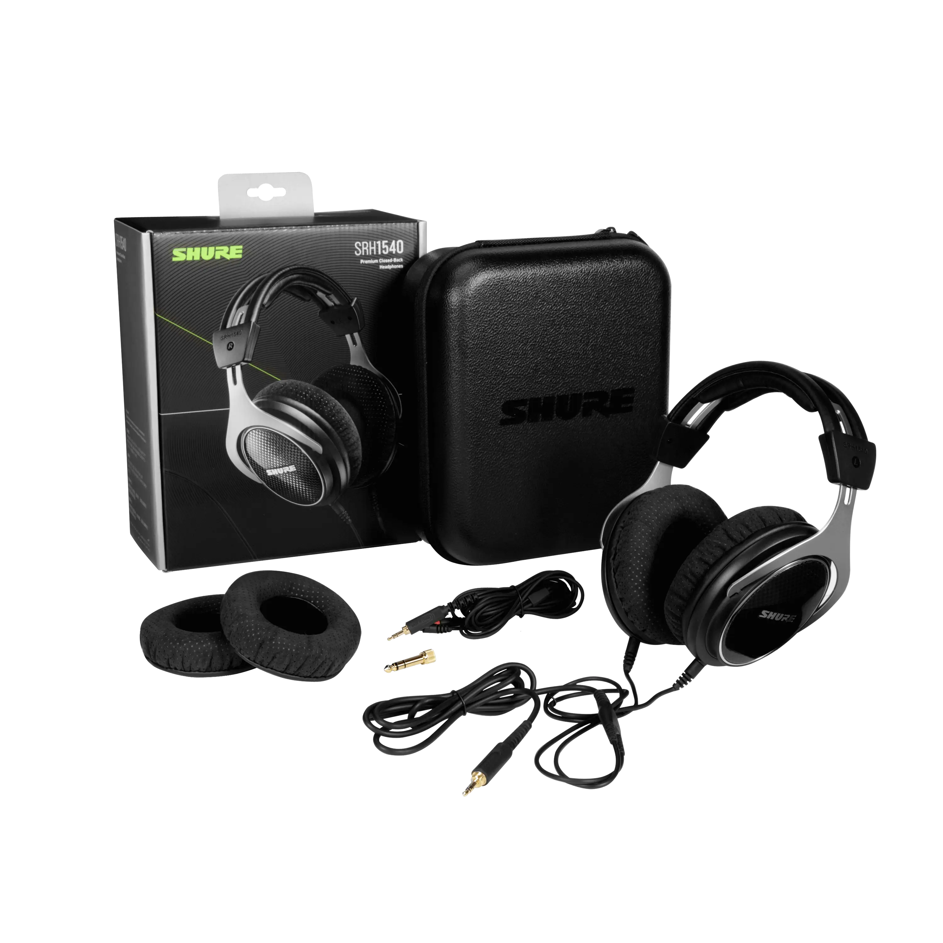 SRH1540 Premium Closed Back Headphones Shure USA