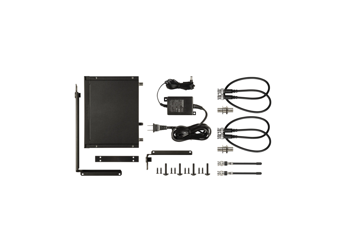 BLX24R/B58 - BETA 58A ワイヤレスボーカルラックマウントシステム