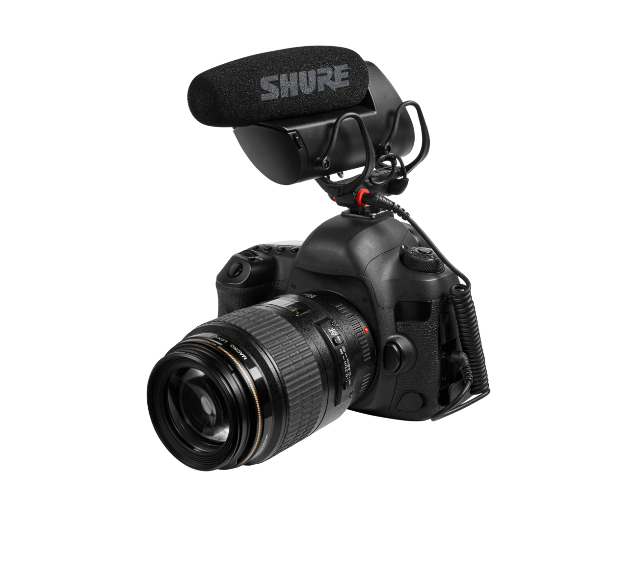 Shure Vp83 Micro Canon Statique pour Caméscopes et Appareils Photos Reflex Numériques Capture Précise Haute 6m Ultra-Léger & Rode SC1 Rallonge pour SmartLav et SmartLav+ Définition de l'audio 