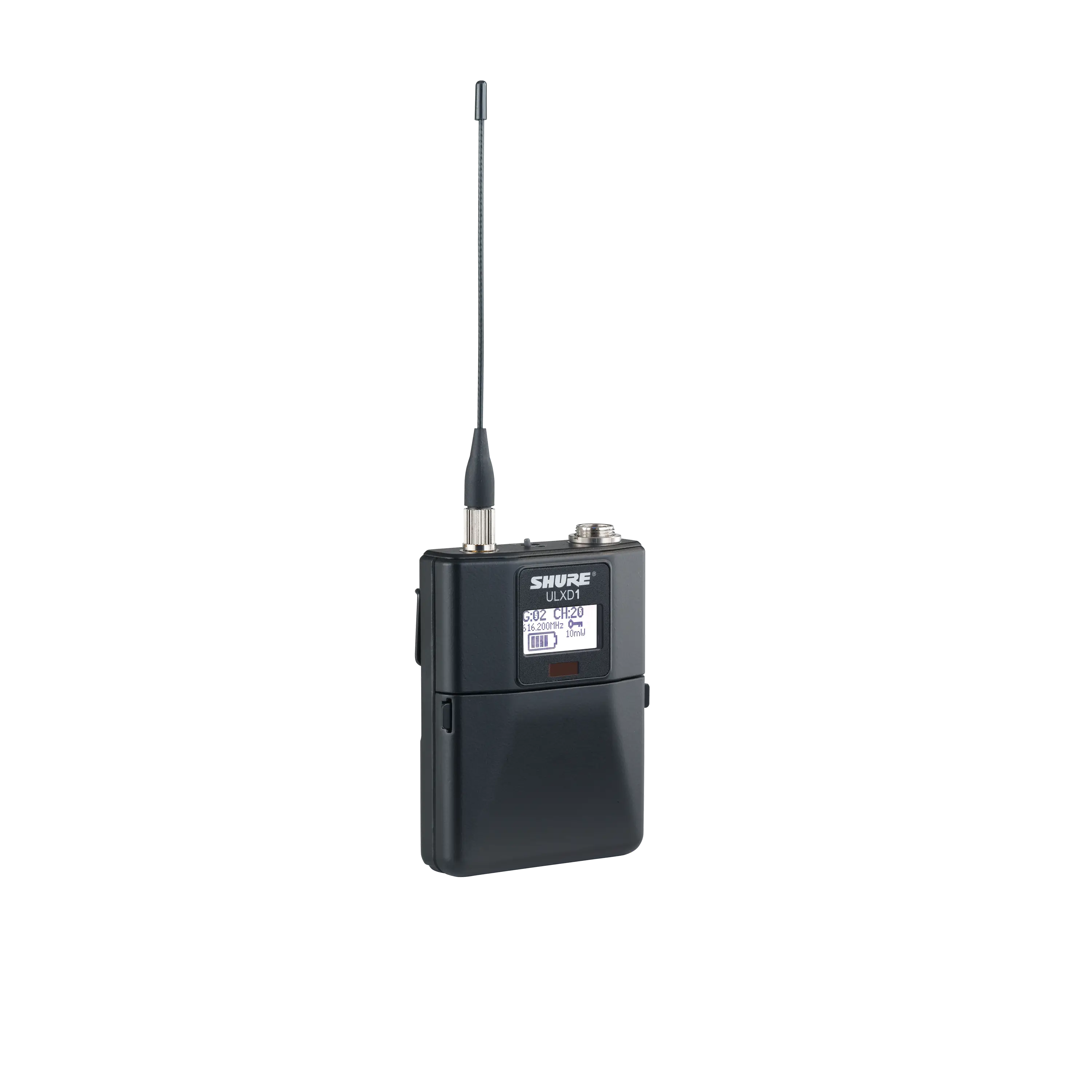 ULXD®1 - ワイヤレスボディパック型送信機 - Shure 日本
