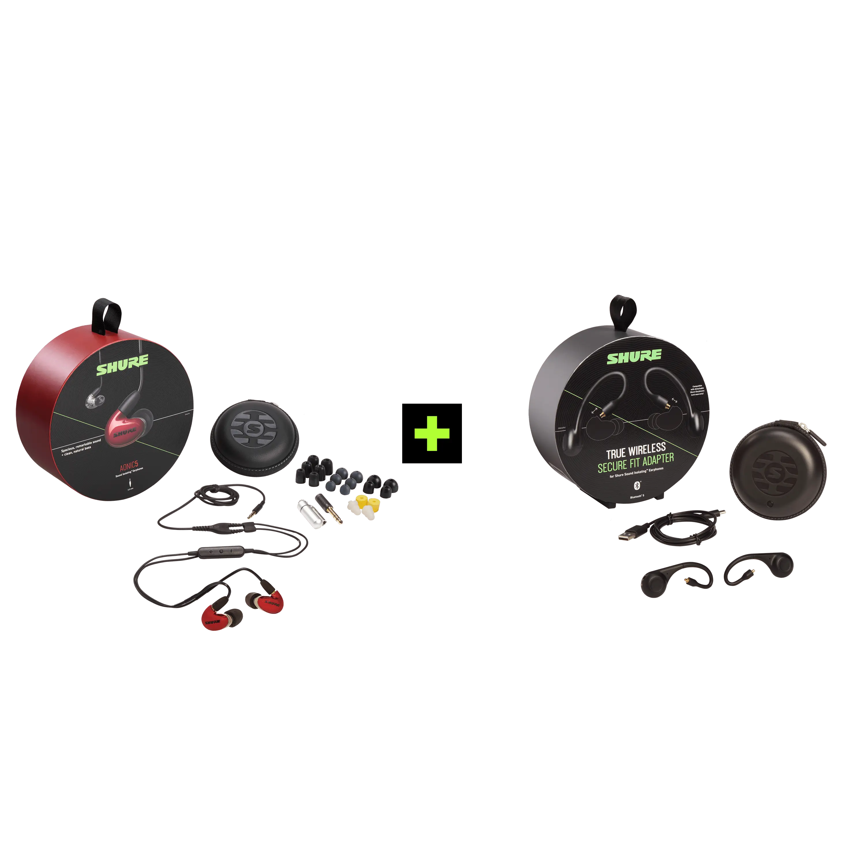 AONIC 5 True Wireless Earphone Bundle - Shure USA