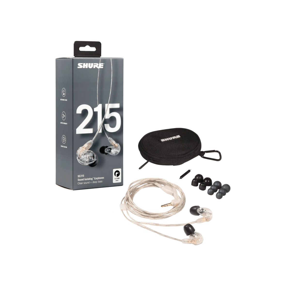 SE215 Pro - Professional Sound Isolating™ Earphones - Shure USA