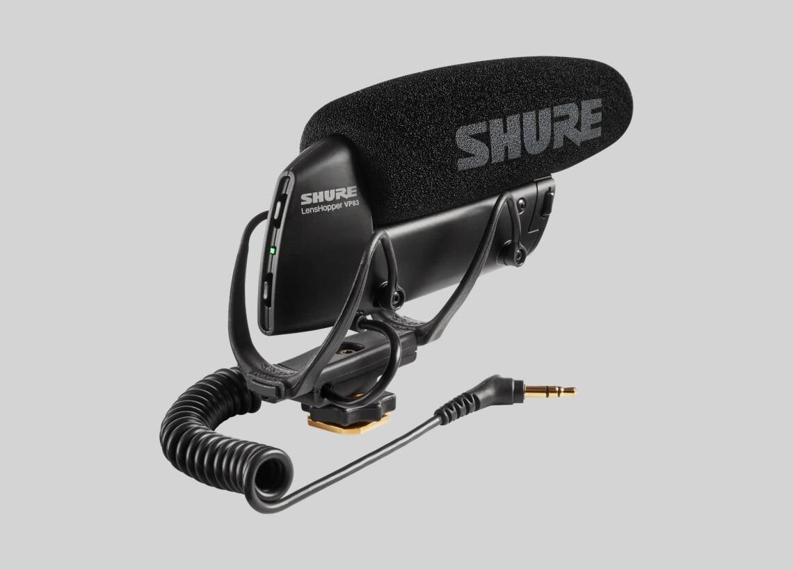 VP83 Lenshopper Camera Mount Microphone Shure United Kingdom