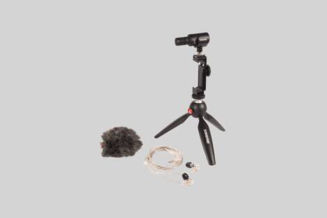 Portable Videography Kit - MV88+SE215 - Shure USA