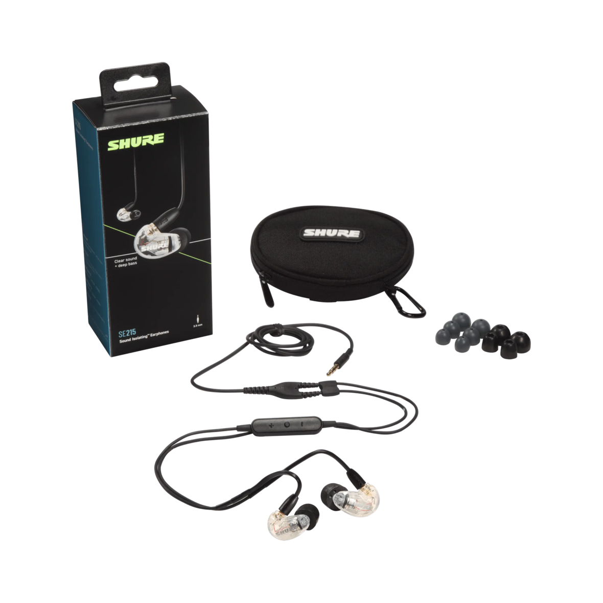 SE215 Wired - Sound Isolating™ Earphones - Shure Asia Pacific