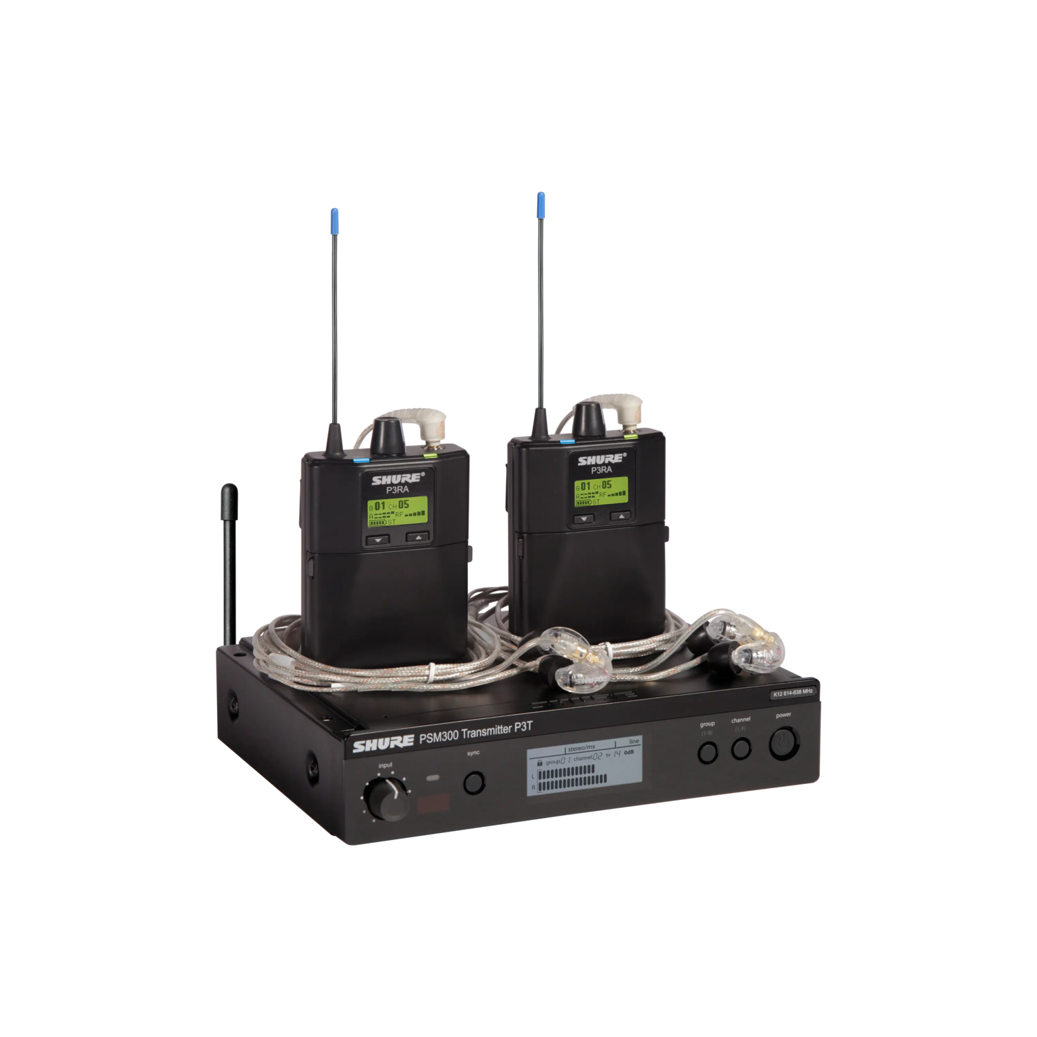PSM300 Twinpack Pro - P3TRA215TWP - Shure USA
