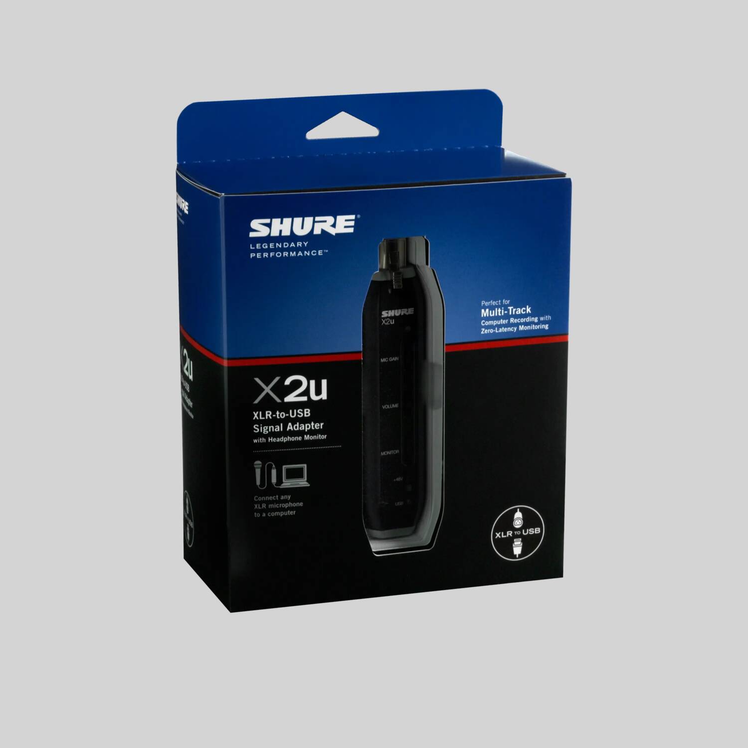 Stå op i stedet morgenmad Trivial X2U - Microphone to USB Adapter - Shure USA