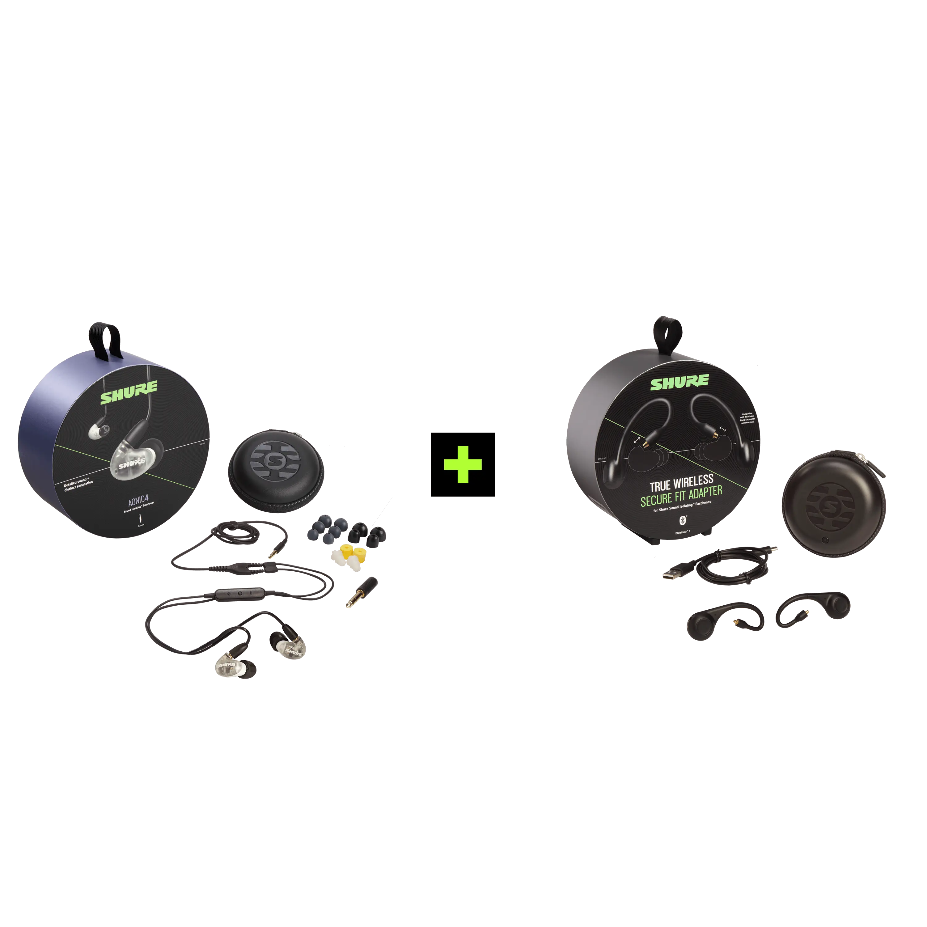 AONIC 4 True Wireless Earphone Bundle Shure India