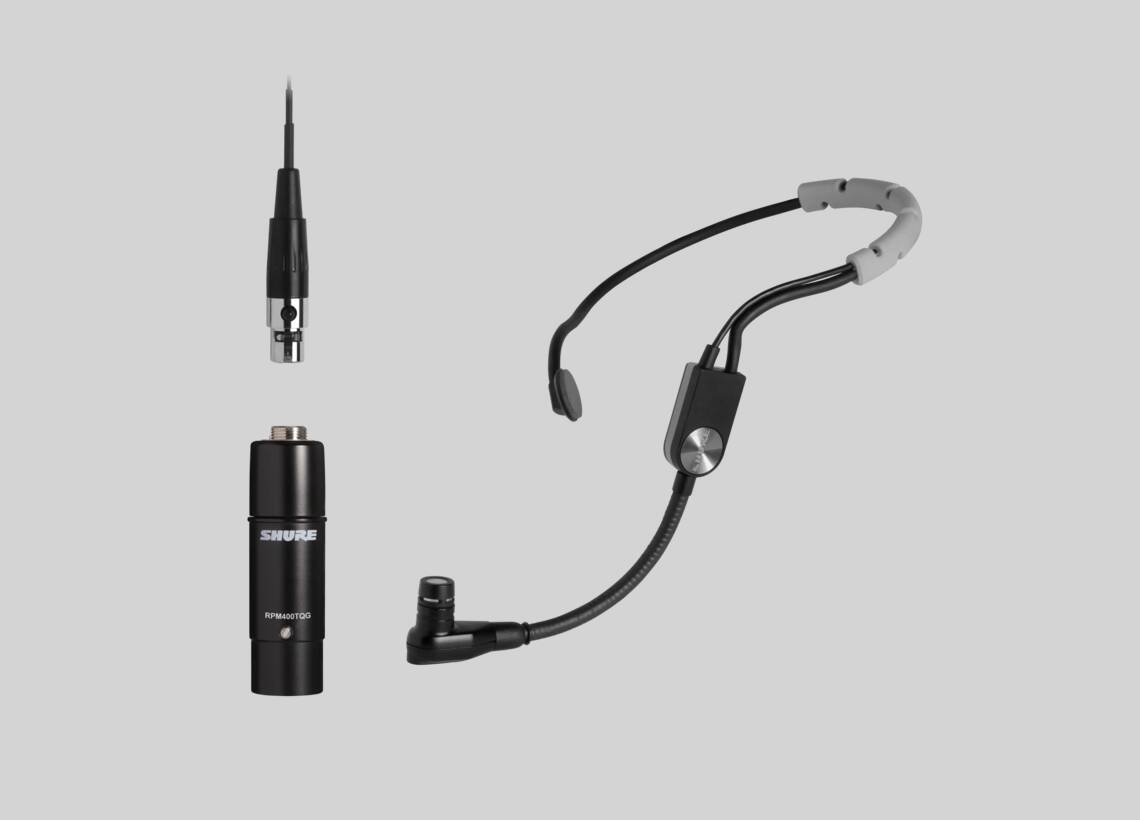 Shure SM35-TQG - audífonos de diadema inalámbricos con micrófono de  condensador, con protector contra el viento con broche, y conector TA4F  (TQG)
