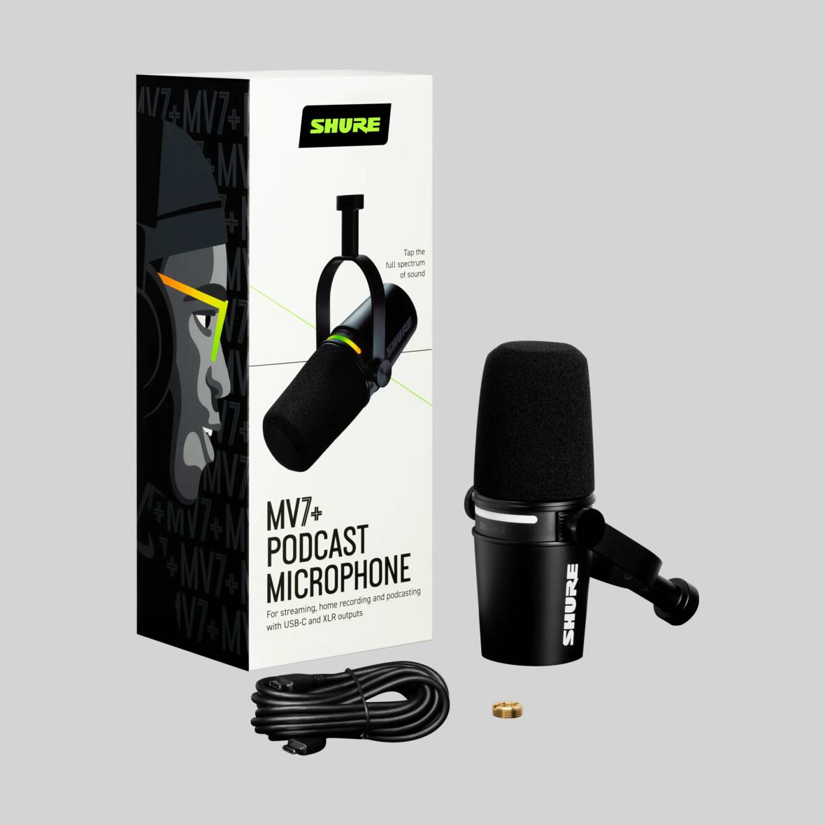 MV7+ - Podcast Microphone - Shure USA