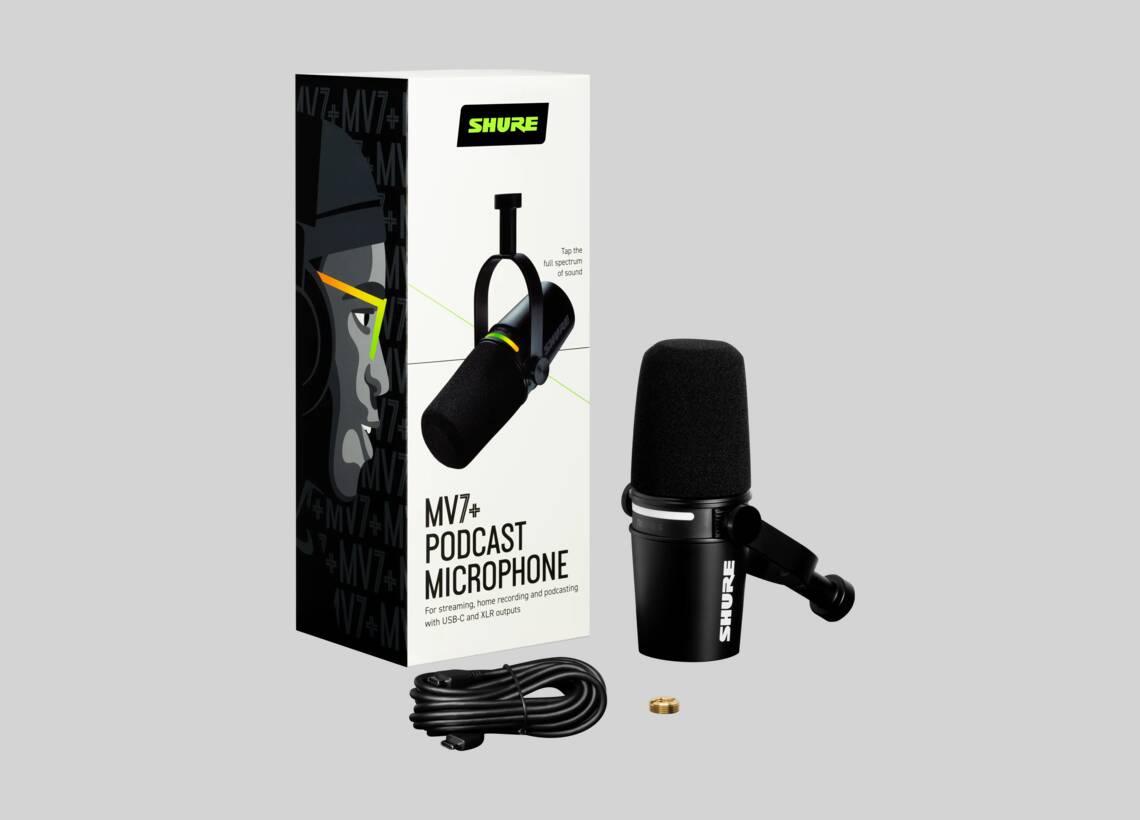 MV7 Podcast Microphone Shure USA