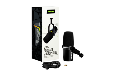 MV7+ - Podcast Microphone - Shure Middle East and Africa