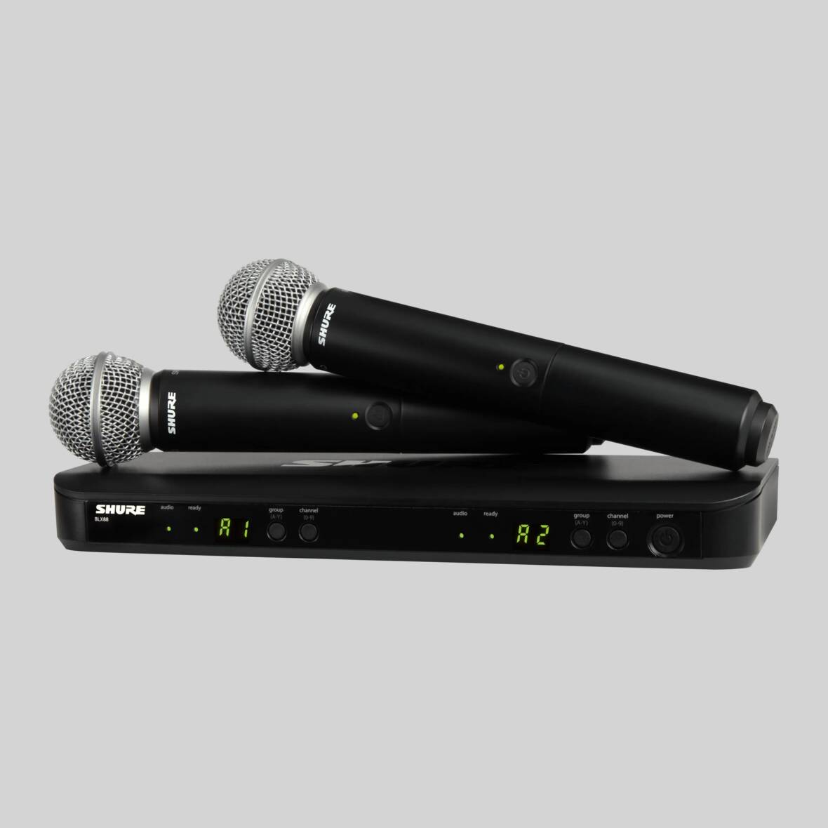 BLX288/SM58 - Wireless Dual Vocal System with two SM58 - Shure USA