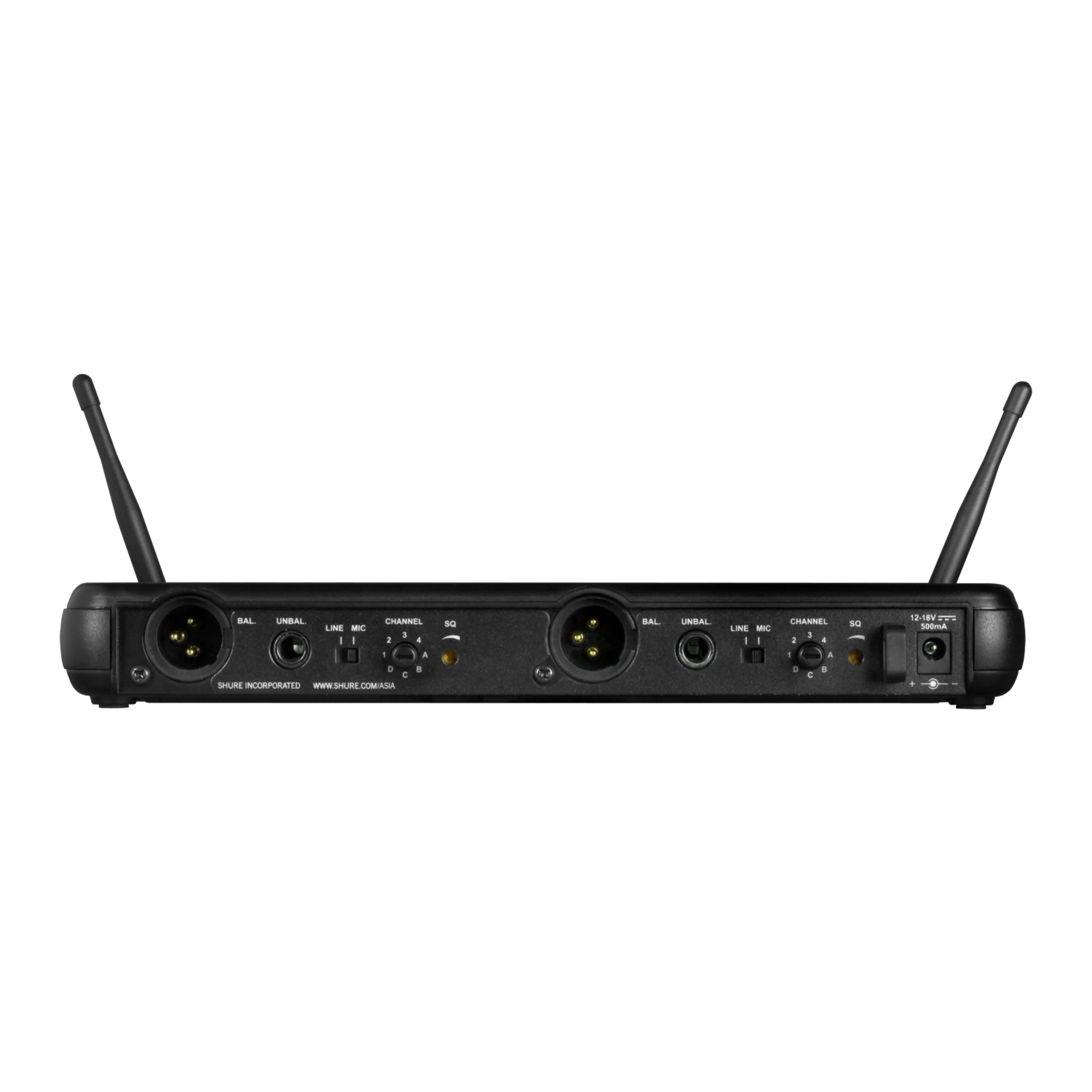 SVX88 - SVX88 Dual Channel Diversity Receiver - Shure Asia Pacific