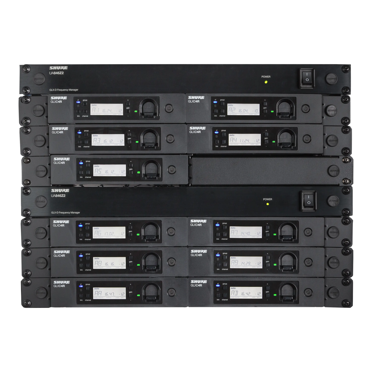 GLXD4R - Rack Mount Receiver for GLX-D Advanced Digital GLXD4R - Rack Mount Receiver for GLX-D Advanced Digital
