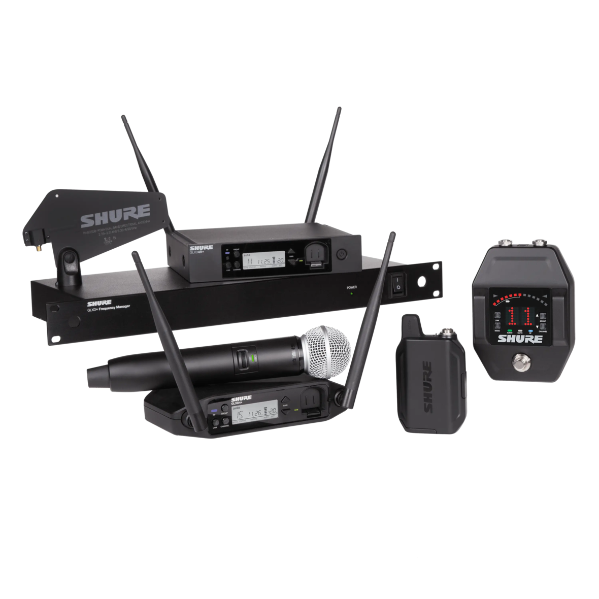 GLX-D+ Dual Band - Digital Wireless Systems - Shure USA