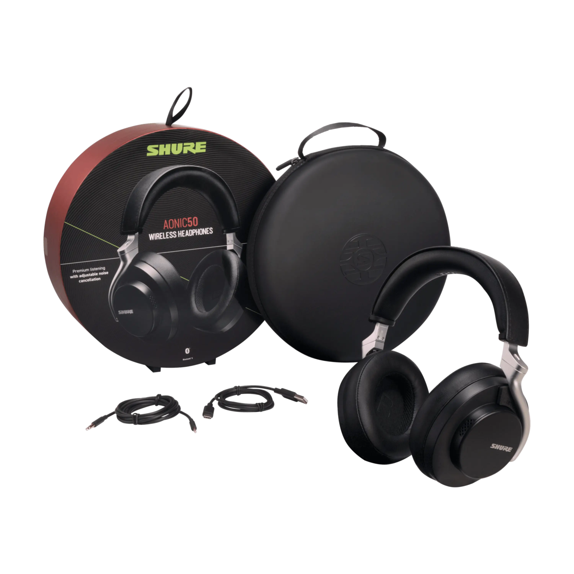 AONIC 50 - Wireless Noise Cancelling Headphones - Shure USA