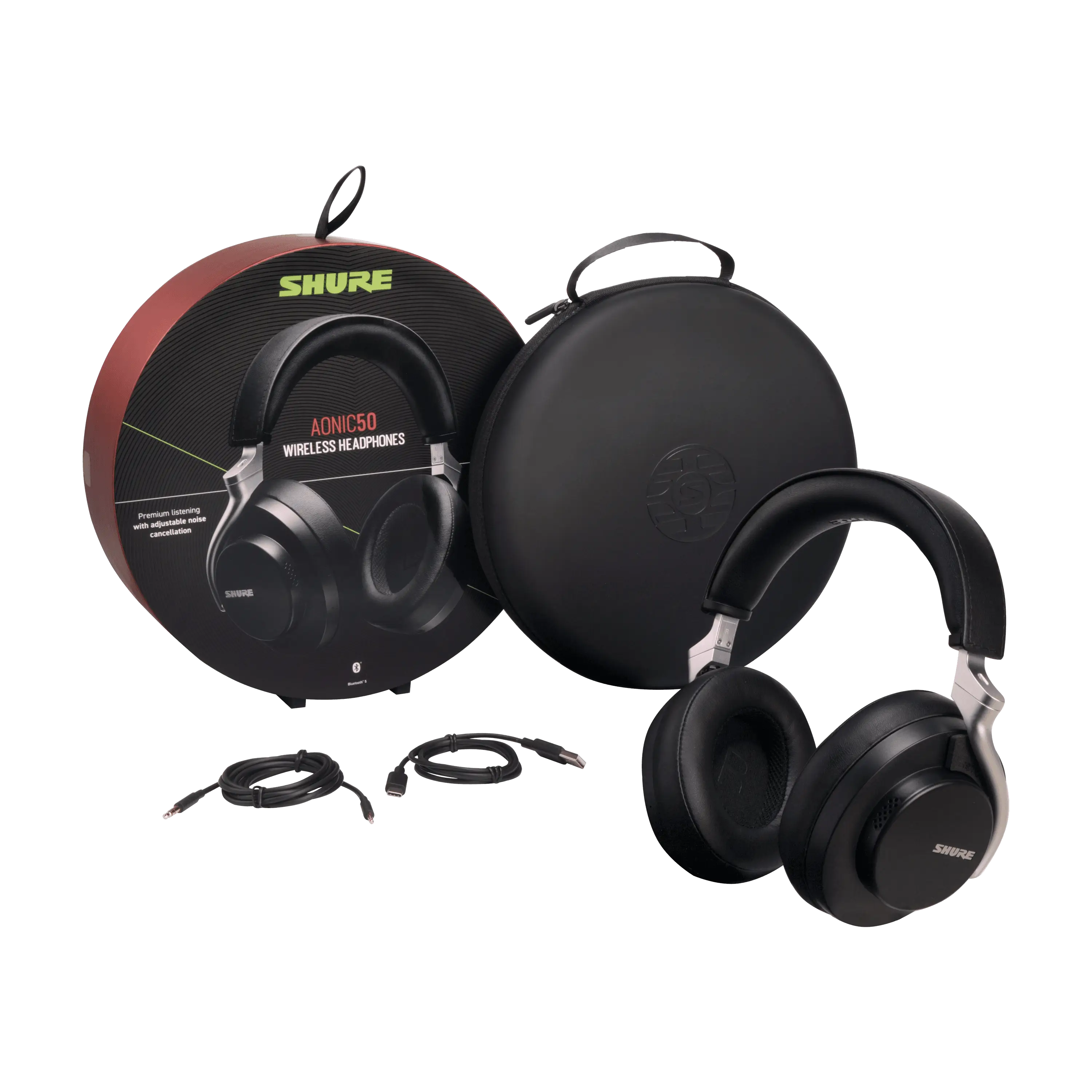 AONIC 50 - Wireless Noise Cancelling Headphones - Shure USA