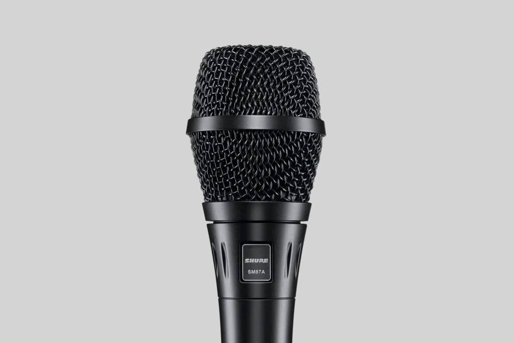 Illustration Shure Vocal Microphone                    