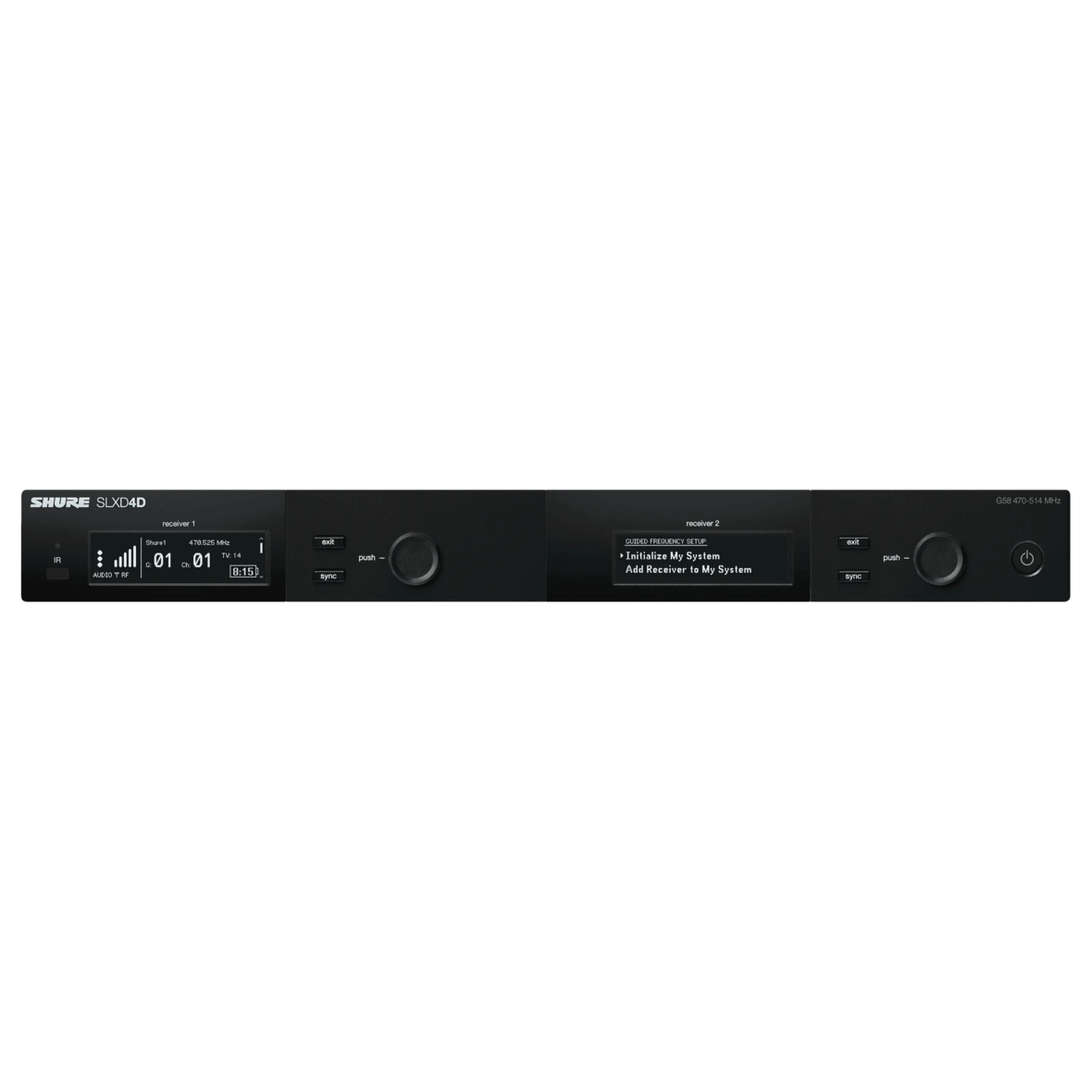 新作人気モデル - SLXD4D Dual USA Shure - Receiver Channel その他