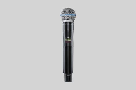 AD2/BETA® 58 - ハンドヘルド型ワイヤレスマイクロホン送信機 - Shure 日本