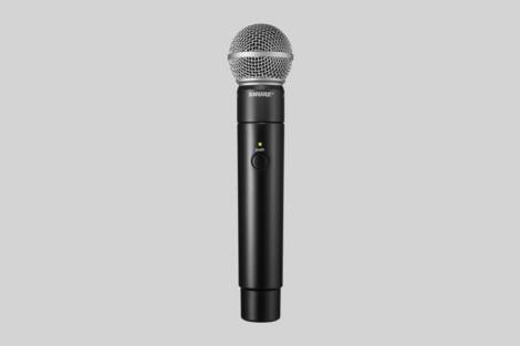 MXW2/SM58 - Handheld Transmitter with SM58 Capsule - Shure 