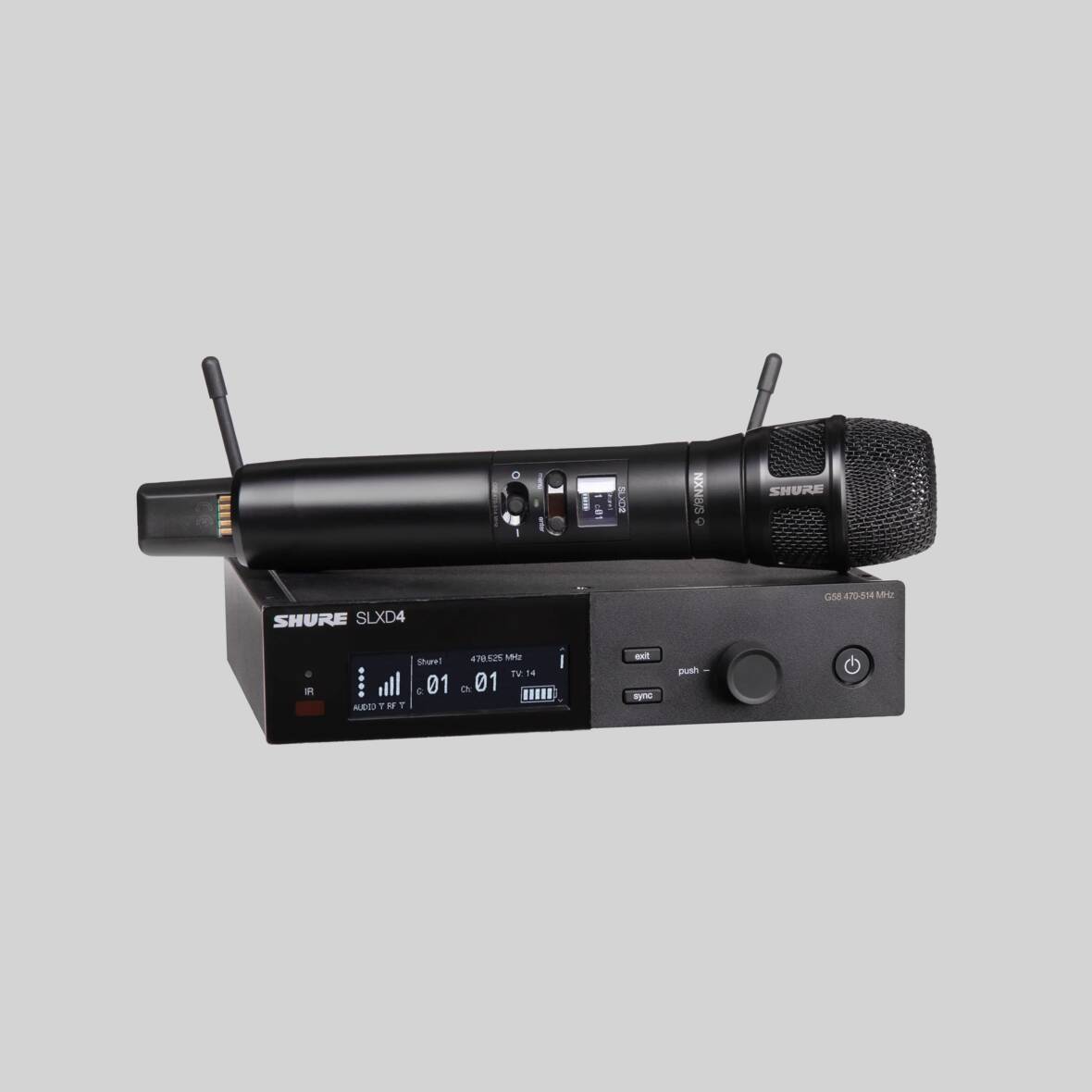 SLXD24/N8SB - Wireless System With Nexadyne™ 8/S Handheld