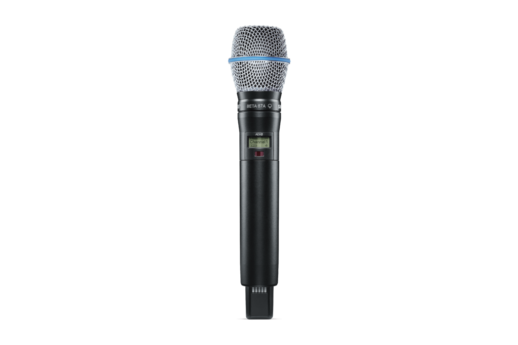 ADX2/B87A - Handheld Wireless Microphone Transmitter - Shure