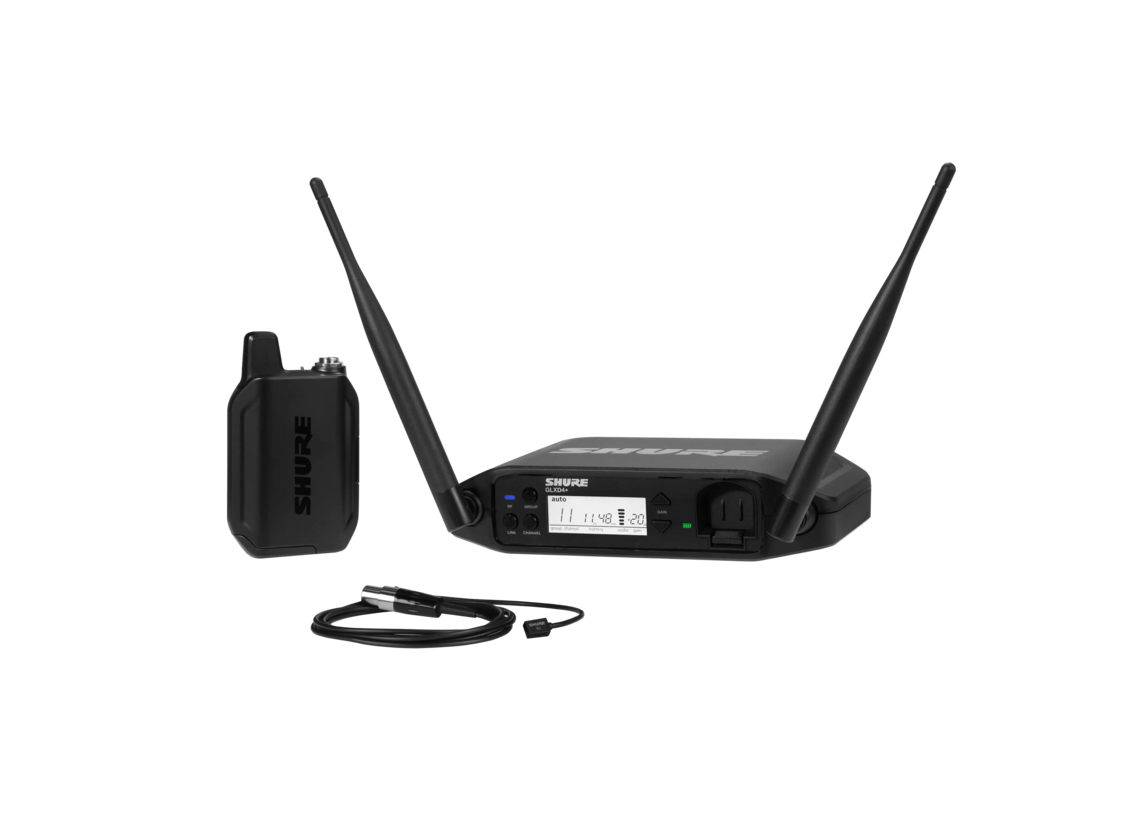 GLXD14+/93 - Digital Wireless Presenter System with WL93 Lavalier Microphone - Shure Asia Pacific