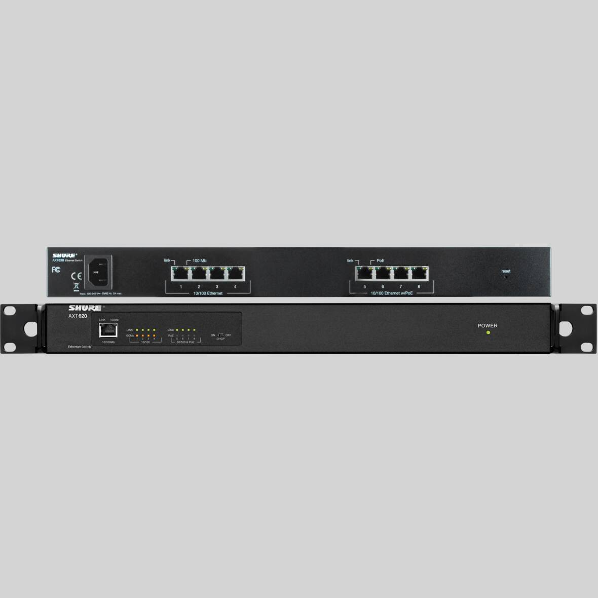 AXT620 - Axient Roadrack Ethernet Switch - Shure USA