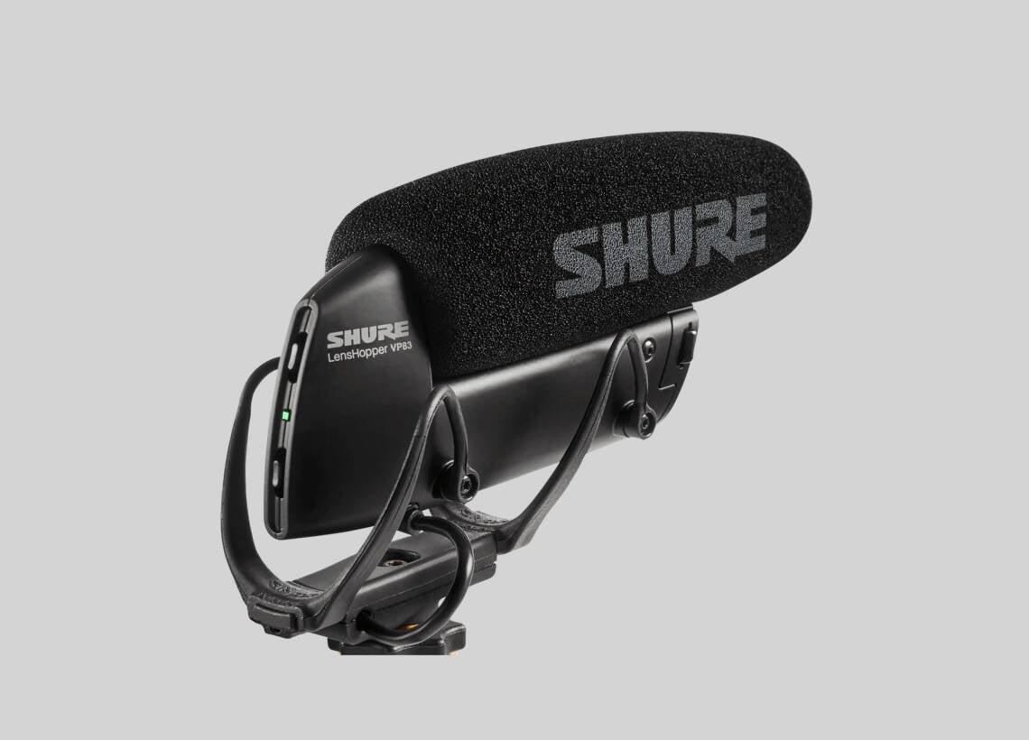 VP83 Lenshopper™ - Camera Mount Microphone - Shure USA