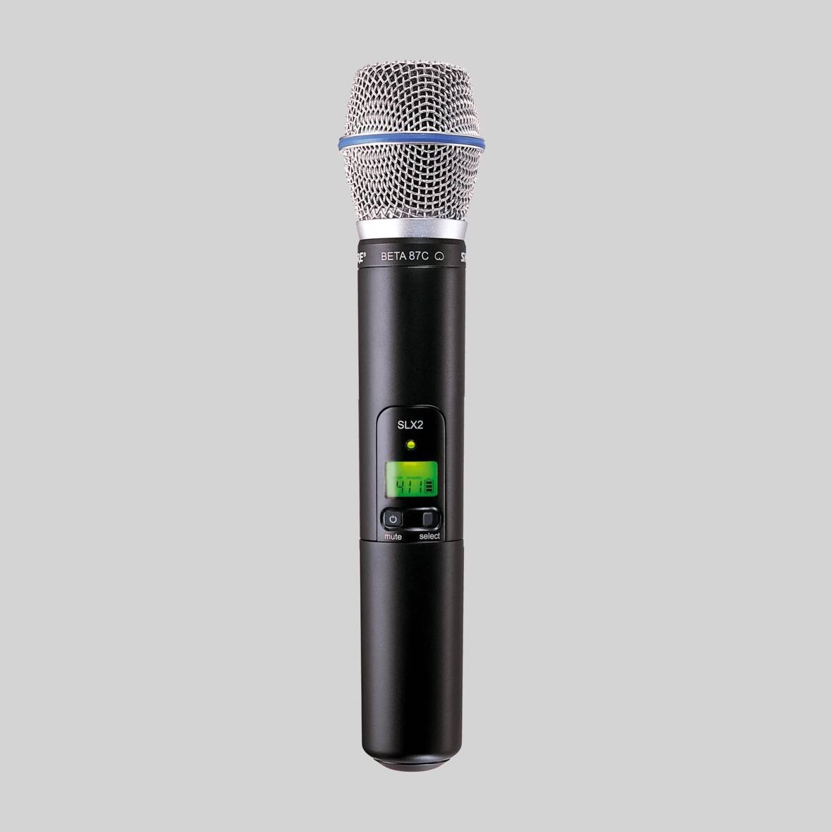 SLX2 BETA87C Handheld Transmitter with Beta 87C Capsule