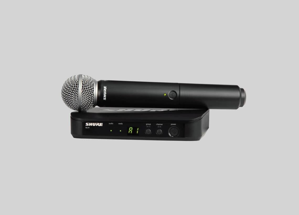 Shure BLX24R/SM58 Système sans fil rackable avec micro voix SM58 - M17