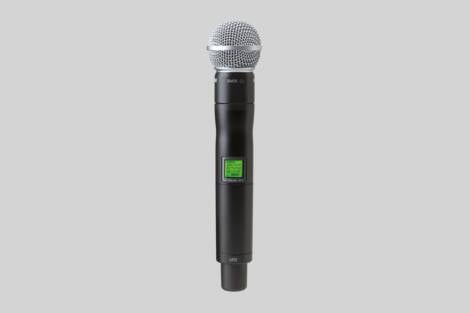 UR2 SM58 Handheld Transmitter with SM58 Capsule Shure Middle