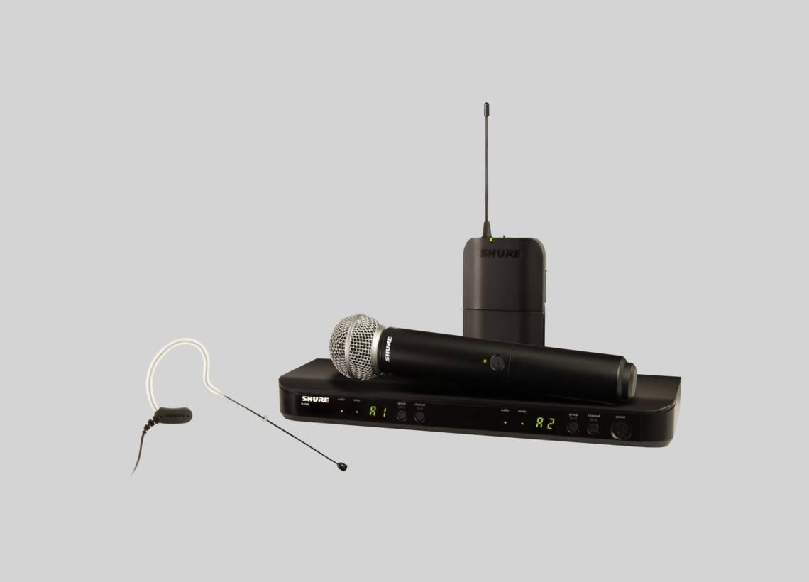 BLX1288/MX53 - Wireless Combo System With SM58 Handheld And MX153 Earset