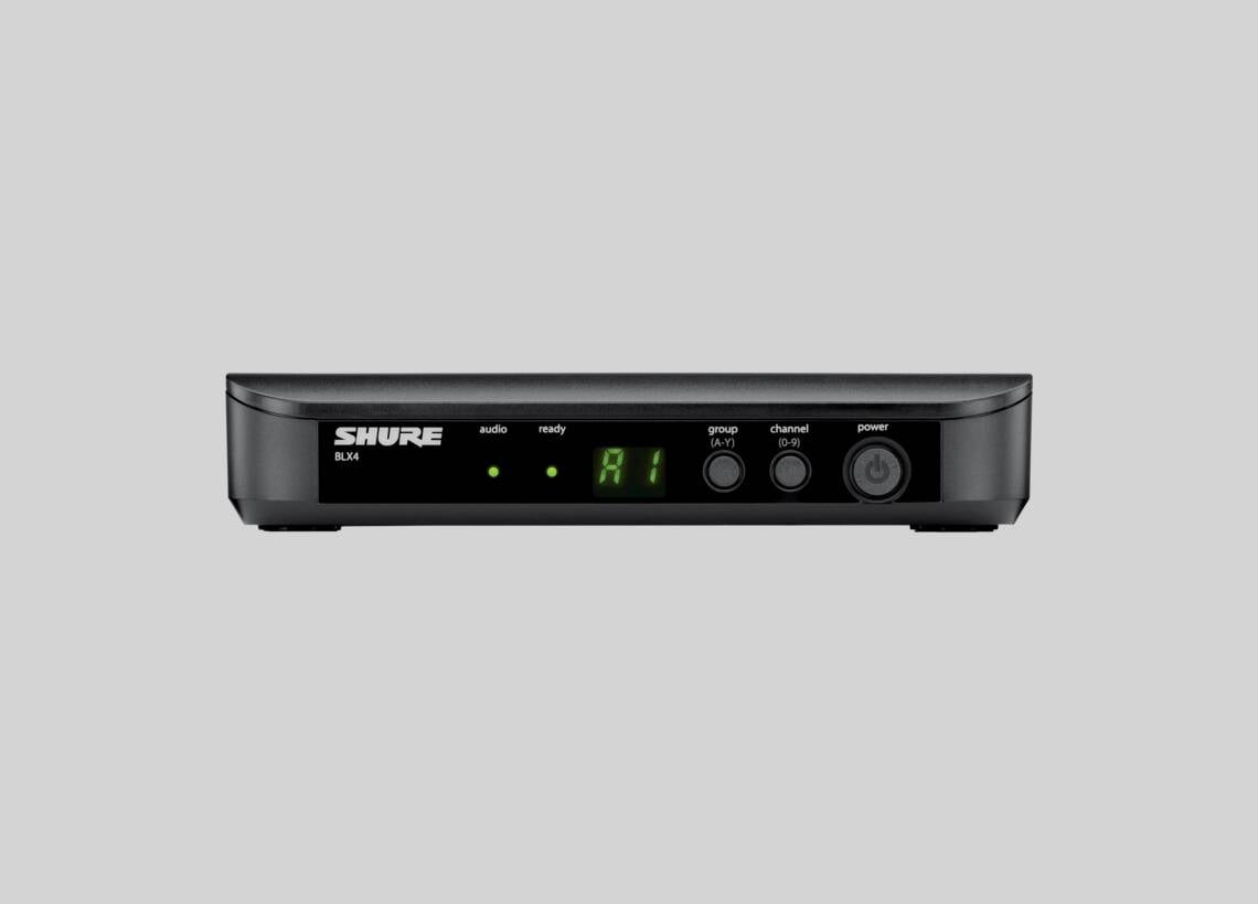 SHURE Blx4 ワイヤレスマイク 動作確認済み。