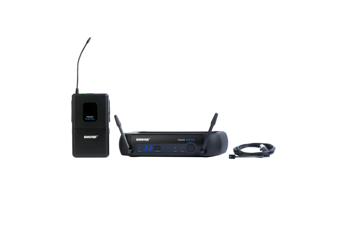 PGXD14/93 - Lavalier Wireless System - Shure USA