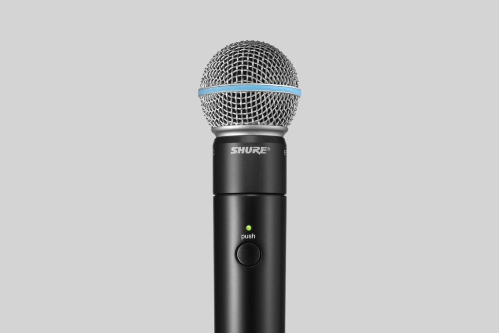 MXW2/SM58 - MXW2 Handheld Transmitter with SM58 Capsule - Shure United  Kingdom