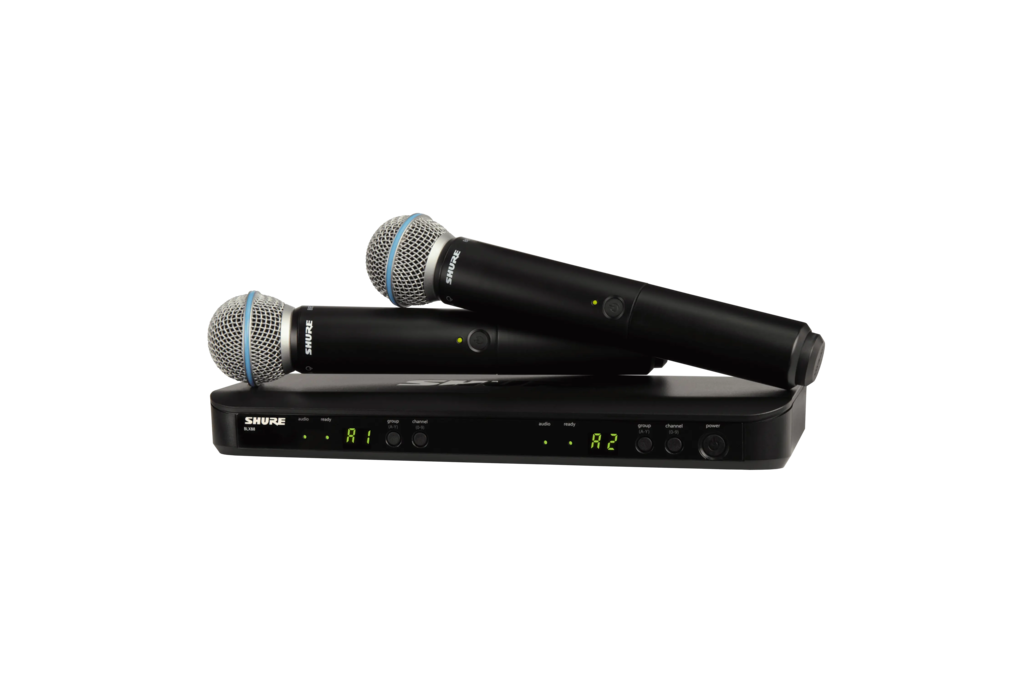BLX288/B58 - Wireless Dual Vocal System with two Beta 58A - Shure 
