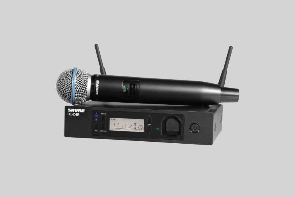 Amazon | SHURE シュア ワイヤレスマイクシステム BLX288/B58