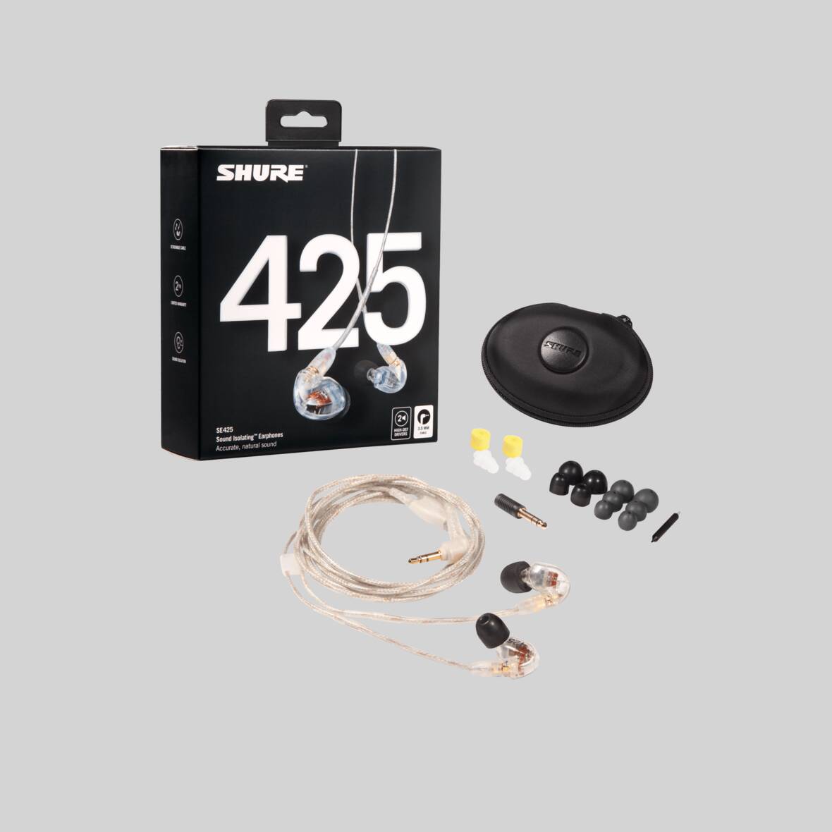 SE425 Pro - Professional Sound Isolating™ Earphones - Shure USA