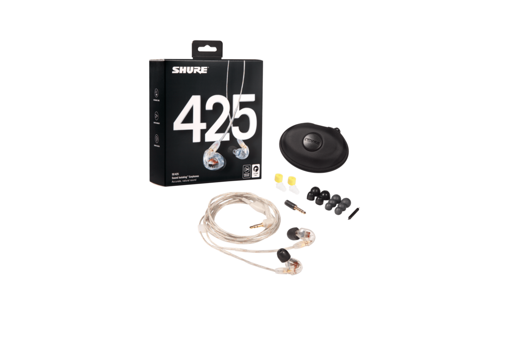 オーディオ機器 イヤフォン SE425 Pro - Professional Sound Isolating™ Earphones - Shure USA