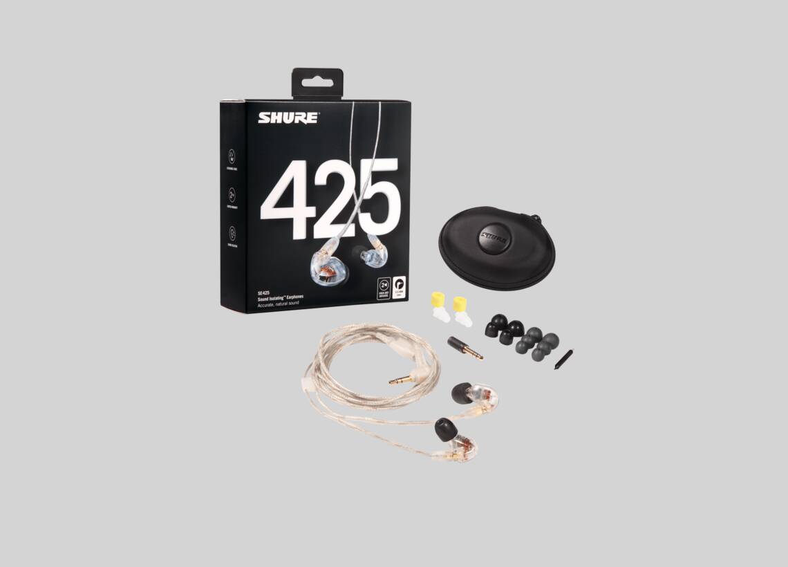 SE425 Pro - Professional Sound Isolating™ Earphones - Shure USA