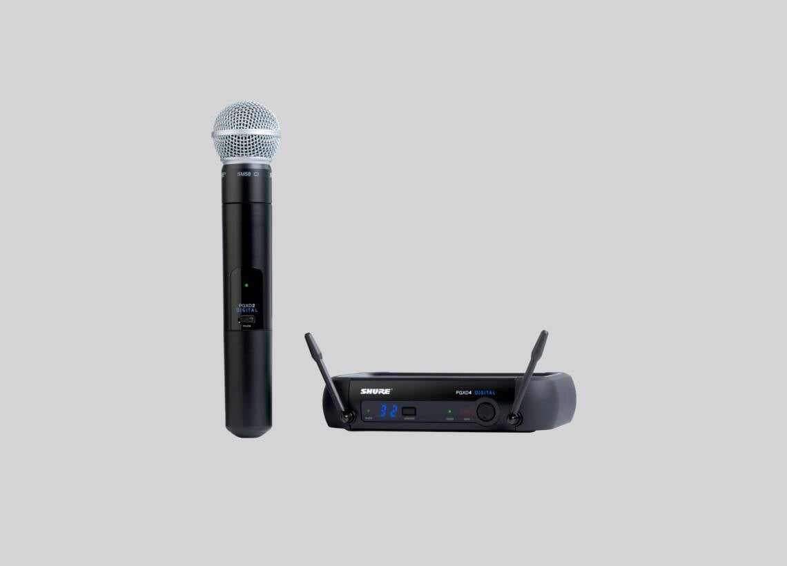 PGXD24/SM58 - Handheld Wireless System - Shure USA