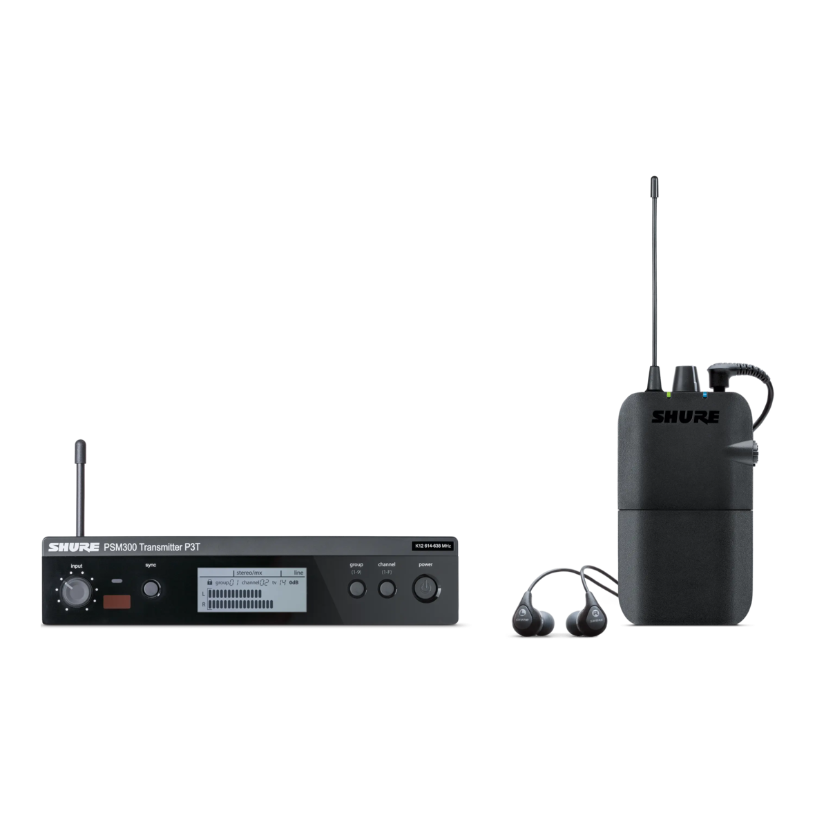 SHURE PSM300 イヤモニ