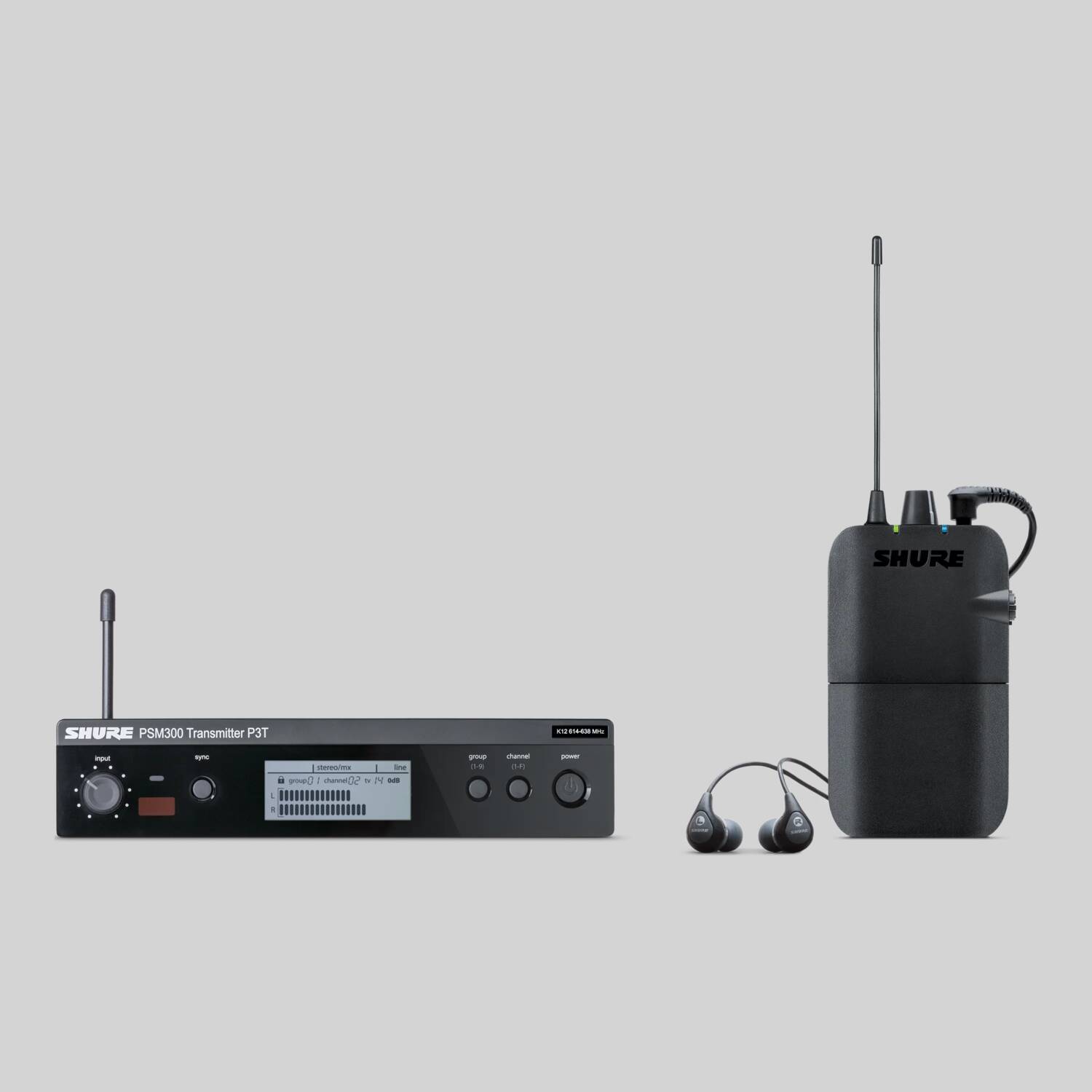 P3TR112GR - PSM 300 Wireless In-Ear Monitoring Set with SE112