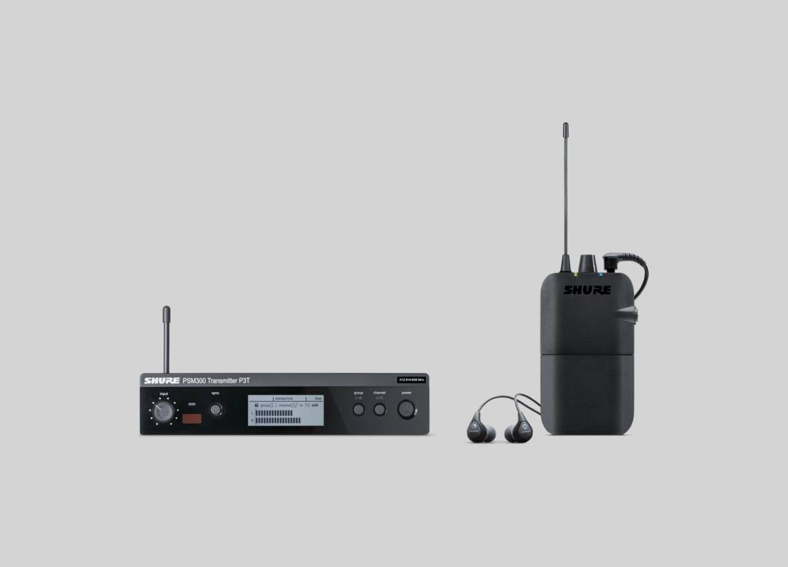 P3TR112GR - PSM 300 Wireless In-Ear Monitoring Set with SE112 Earphones